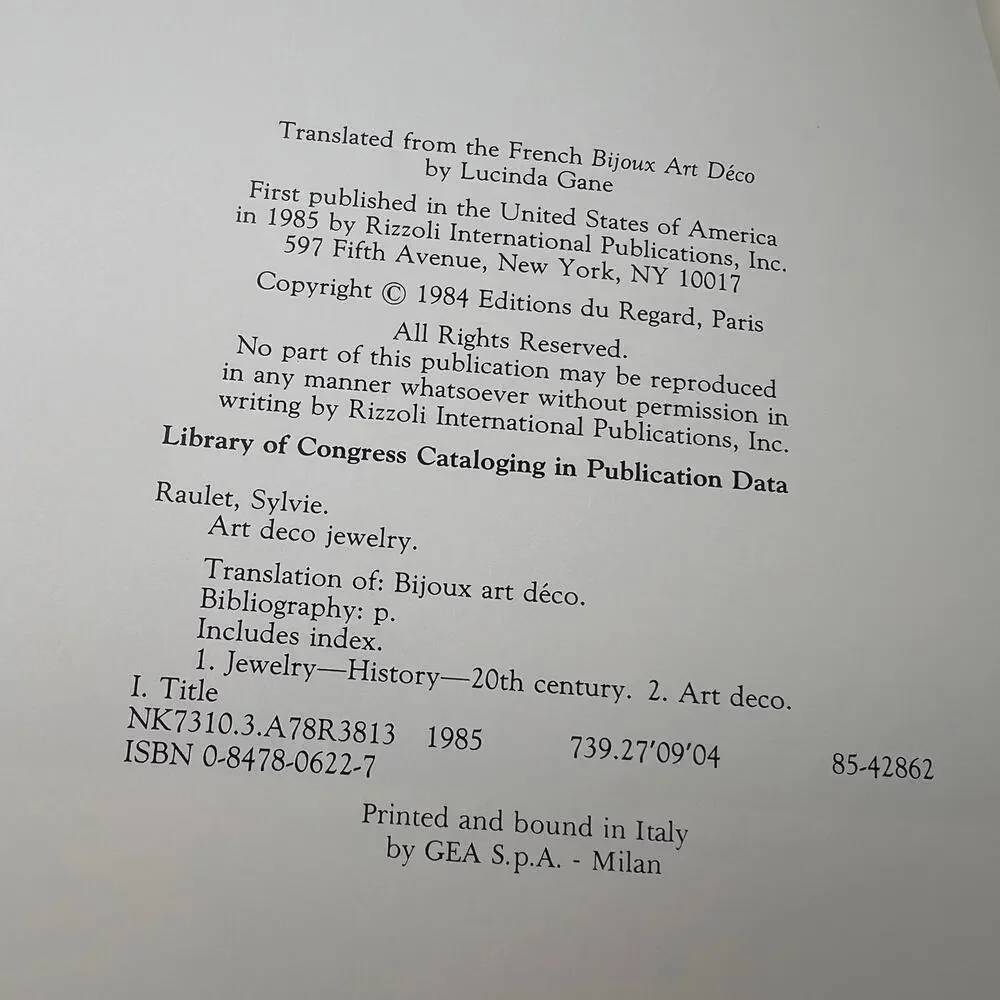 Rizzoli International Publications preowned art